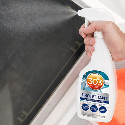 303 Marine Aerospace Protectant - Provides Superior UV Protection, Repels Dust, Dirt, and Staining, Dries to A Smooth, Matte Finish, Restores and Maintains A Like-New Appearance, 32oz (30306) 946 ml (Pack of 1)