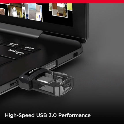 SanDisk Ultra 32GB Dual USB Flash Drive USB M3.0 up to 130 MB/s