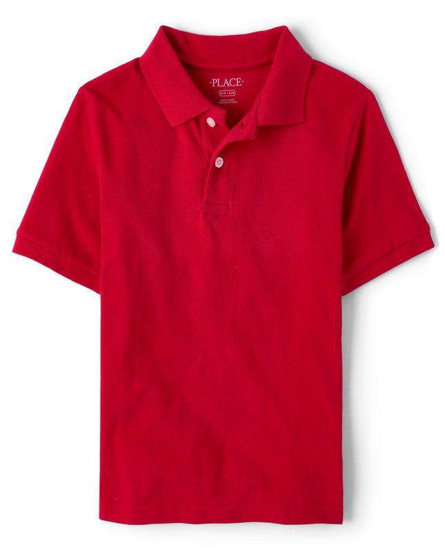 The Children's Place boys Uniform Pique Polo Shirt