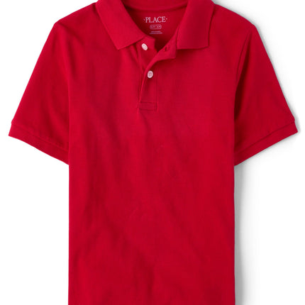 The Children's Place boys Uniform Pique Polo Shirt