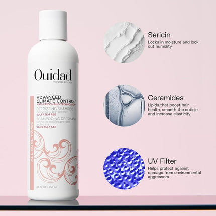 Ouidad Advanced Climate Control Defrizzing Shampoo For Unisex 33.8 oz Shampoo