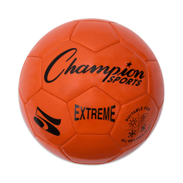 Champion Sports EX5OR Extreme Soccer Ball Size 5 O