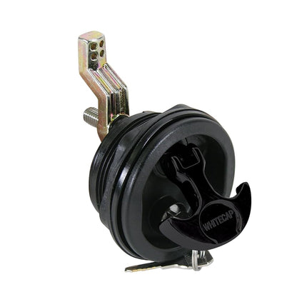 Whitecap T-Handle Latch - Nylon Black/Black - Lock
