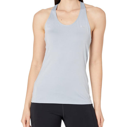 Under Armour UA HeatGear Armour Manga Corta – Camiseta de Mujer Azul