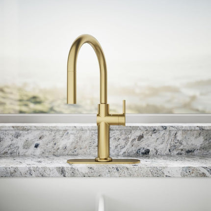 K22974-2MB Crue TOUCHLESS PD Deck FCT VBMBRS Vibrant Brushed Moderne Brass