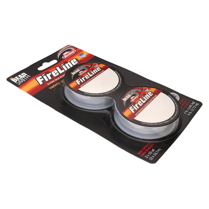The Beadsmith Fireline by Berkley – Micro-Fused Braided Thread – 2-Pack, Crystal Color, 4lb. and 6lb. Test, 15 Yard Spools – Super Strong Stringing Material for Jewelry Making and Bead Weaving…