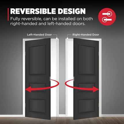 Kwikset 97402-906 Tustin Entry Lever, Satin Chrome
