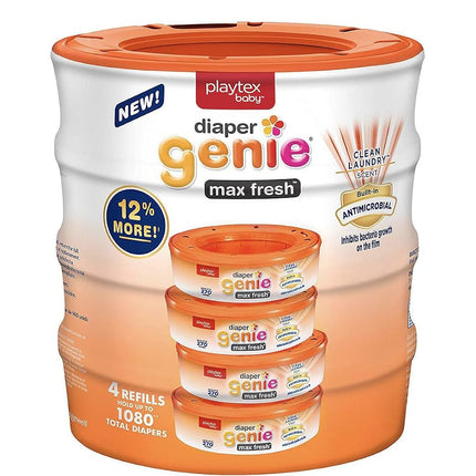 Playtex Diaper Genie Max Fresh, 4 recargas
