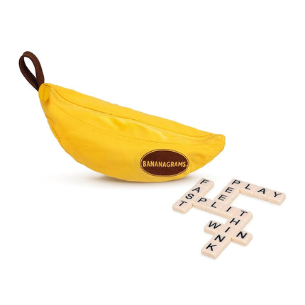 Bananagrams | Word Game | Ages 7+ | 2-6 Players | 