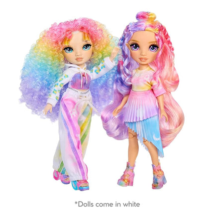 Rainbow High Air Brush & Create - DIY Fashion Doll with Airbrush Marker Kit, Washable Rainbow Markers, Long Hair, Green Eyes, Colour, Create, Play, Rinse and Repeat, Creative Toy for Kids Ages 4-12+