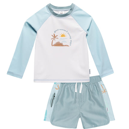 2-Piece Baby & Toddler Boys Later Gator Rash Guard