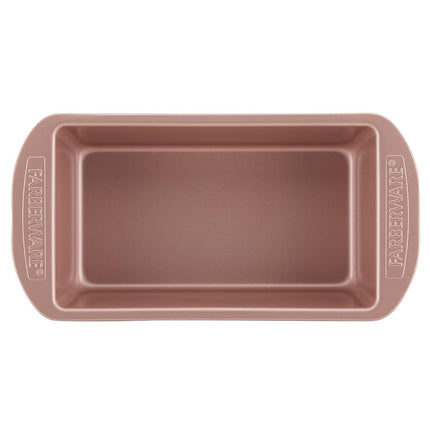 Farberware Moule à pain antiadhésif/Moule à pain de viande antiadhésif – 22,9 cm x 12,7 cm, Or rose