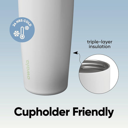 Owala FreeSip Sway Insulated Water Bottle - 887ml (30oz) Iced Breeze