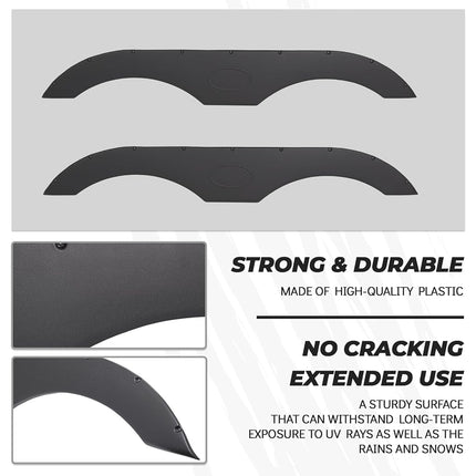 ECOTRIC RV Fender Skirt Replacement Tandem Trailer for RVs Campers and