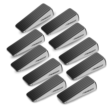 Strongest Home Door Stopper, Set of 10 Heavy Duty 