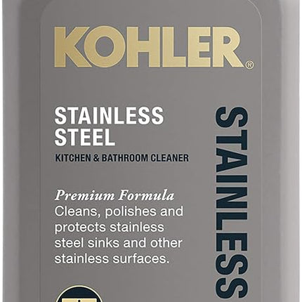 Kohler K-23729-NA Stainless Steel Cleaner, 8 FL Oz