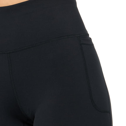 Under Armour Women's Movement Middy Shorts, (001) Black / / Metallic Silver, XS