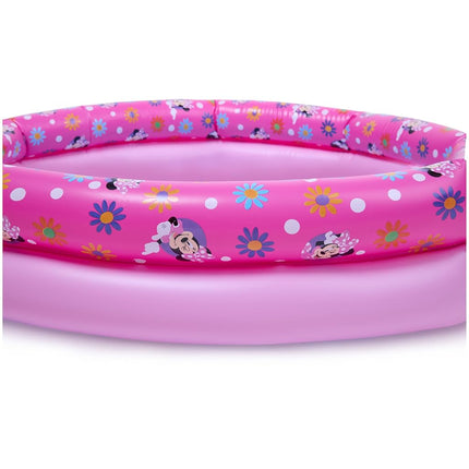 Swimways Minnie Mouse Kiddie Pool, Inflatable Above Ground Pool & Outdoor Toys, Minnie Mouse Party Supplies & Pool Toys for Kids Aged 3 & Up