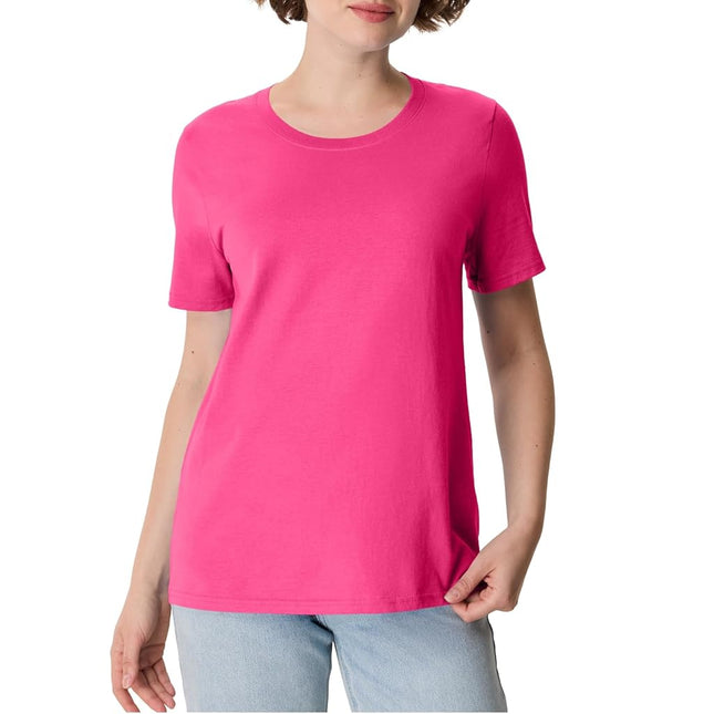 Hanes Women's Perfect-T Crewneck T-Shirt, Lightwei