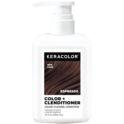 KERACOLOR Clenditioner ESPRESSO Semi-Permanent Hair Dye, No Animal Testing 30 ml