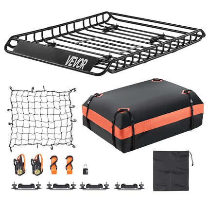 VEVOR Roof Rack Basket, 1300 x 910 x 105 mm, Unive