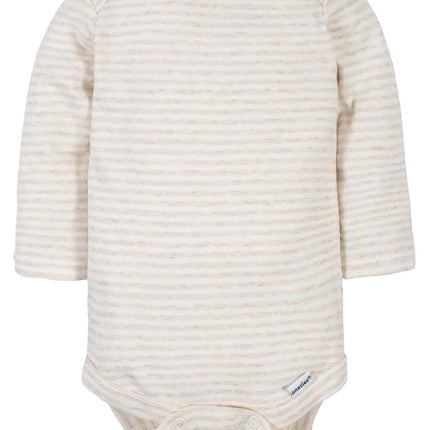 Gerber Baby Boys' 6-Pack Long-Sleeve Onesies Bodysuit, Tiger Green, 3-6 Months