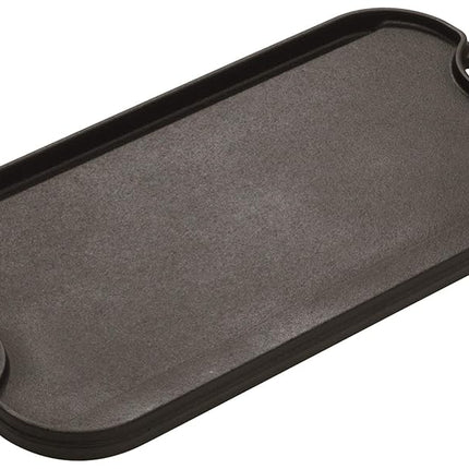 Lodge 50.8 x 26.51 cm / 20 x 10.44 inch Pre-Seasoned Cast Iron Reversible Grill/Griddle