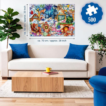 Ravensburger Adult Puzzles Winter Frost 500p - Ages 10+