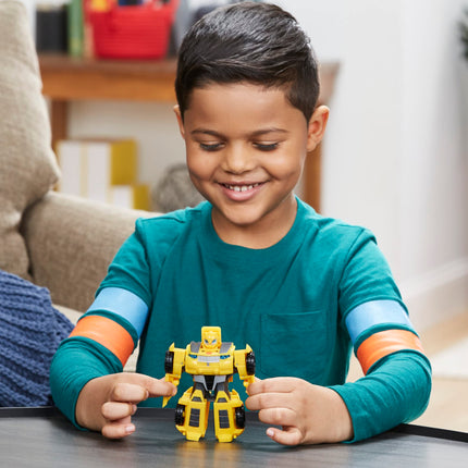 TRANSFORMERS Playskool Heroes Rescue Bots Academy Classic Heroes Team Bumblebee Converting Toy, 4.5-Inch Action Figure, Kids Ages 3 and Up