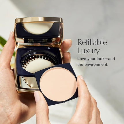 Estée Lauder Double Wear 12-Hour Stay-in-Place Matte Powder Foundation | Controls Oil & Shine, 11 g