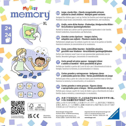Ravensburger My First Memory® Favorite Things Game for Kids Age 3+