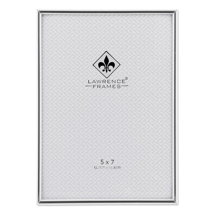 Lawrence Frames Simply Metal Picture Frame, 5 by 7
