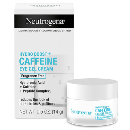 Neutrogena Hydro Boost + Eye Cream, Fragrance Free