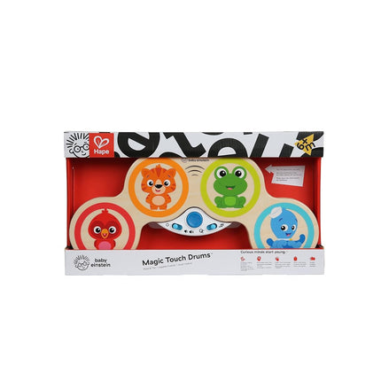 Baby Einstein Magic Touch Drums Wooden Drum Musical Toy, Ages 6 Months and up