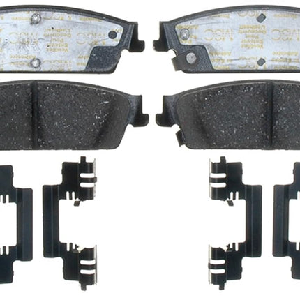 ACDelco 17D1194CH Professional Ceramic Rear Disc Brake Pad Set