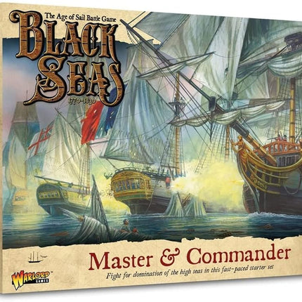 Warlord Games Master & Commander - Black Seas Starter Set - Highly Detailed Age of Sail Era Miniatures for Table-top Wargaming