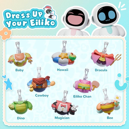 Energize LAB Eiliko - Portable Eilik Robot with AI, Fun Electronic Pendant Toys, Gifts for Couples and Best Friends.
