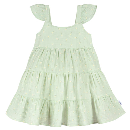 Gerber Girls' Toddler Sleeveless Gauze Dress, Pick