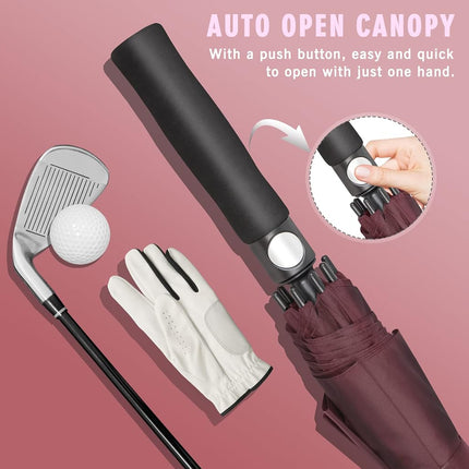 ZOMAKE Golf Umbrella 68/62/54/51 Inch Large Umbrellas Windproof Double Canopy, Automatic Open