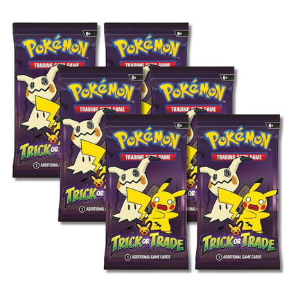 Pokemon 2023 Trick or Trade Mimikyu & Pikachu | 6 