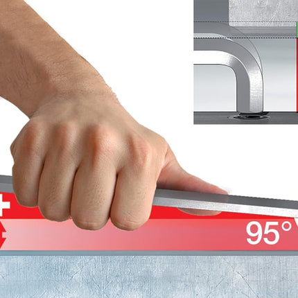 Wiha 66991 MagicRing Ball End Hex Key Set, Long Inch, in Holder, 13 Piece