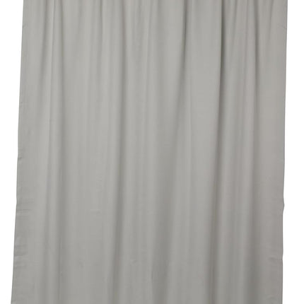 HPD Half Price Drapes BOCH-LN1855-96-DW 100 x 96 cm Extra Wide Linen Blackout Curtain Panel Oyster