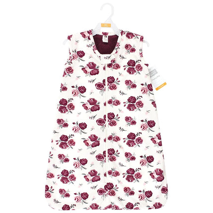 Hudson Baby Saco de dormir de piel sintética de felpa unisex para bebé, manta usable, rosa, 6-12 meses, rosa, 6-12 meses