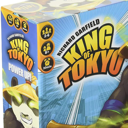 IELLO: King of Tokyo Power Up, New Edition, Set of Evolution Cards to Power up Your Monsters Included, 30 Minute Play Time, 2 to 6 Players, Ages 10 and Up