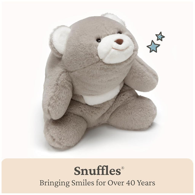 GUND Snuffles Teddy Bear Stuffed Animal Plush, Gray, 10 inch