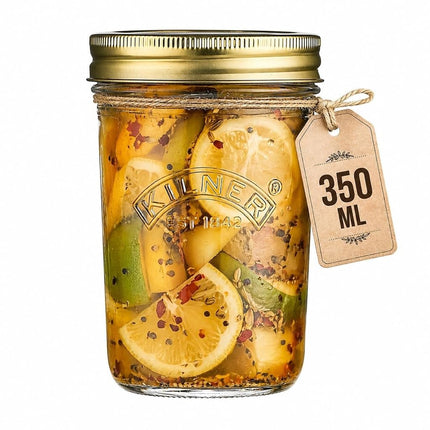 Kilner Wide Mouth Preserve Jar 0.35L (350ml) Glass