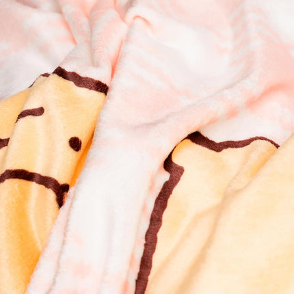 Sanrio Pompompurin Bedding Plush Blanket 90 in x 62 in – Soft Cozy Throw for Couch, Bed & Travel, Collectible Gift (Officially Licensed Product) by Franco Collectibles®
