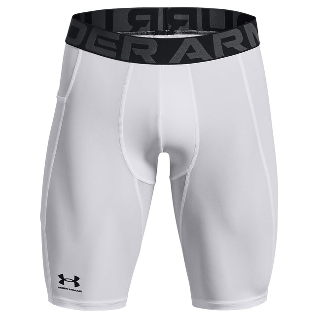 Under Armour Men's HeatGear Armour Long Shorts, Wh