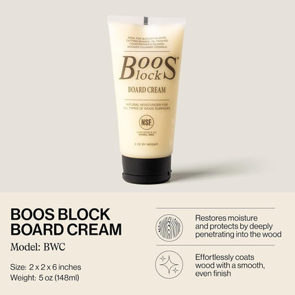 John Boos Block BWCB Butcher Block Board Cream, 5 Ounce