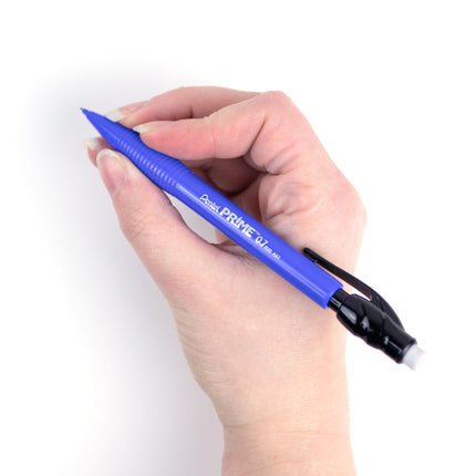 Pentel Prime Mechanical Pencil 0.7mm, Blue Barrel, Box of 12 (AX7C)